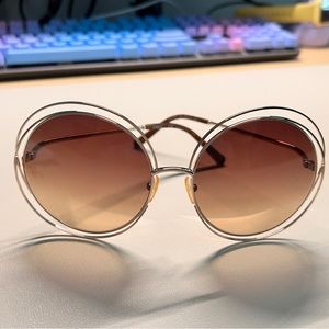 Chloé Carlina Oversized Sunglasses